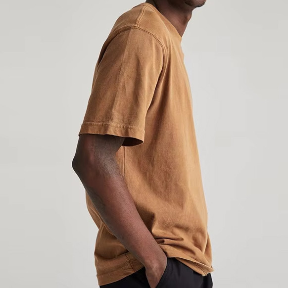 OEM/ODM 100% Cotton Men's Oversized T-Shirt | Custom Logo Print Breathable Light High Quality Screen Print Tshirt Fo Men