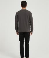 OEM Men's Mesh Quick-Dry Long Sleeve Workout T-shirt From Chinese Factory