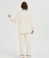 OEM Fluffy Pajamas set for Women 2 Piece Pjs Set  | Soft Plush Sleepwear Winter Loungewear