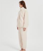 OEM Fluffy Pajamas set for Women 2 Piece Pjs Set | Soft Plush Sleepwear Winter Loungewear From Chinese Factory