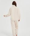 OEM Fluffy Pajamas set for Women 2 Piece Pjs Set  | Soft Plush Sleepwear Winter Loungewear From Chinese Factory