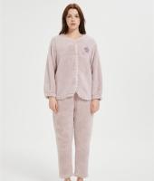 Custom Fluffy Pajamas set for Women 2 Piece Pjs Set  | Soft Plush Sleepwear Winter Loungewear Manufacturer