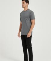Supplier Men's Outdoor Sports T-shirt | Custom Ultra Soft Plain T-shirt  For Men Cooling Crew Neck