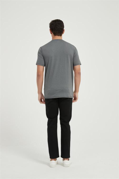Supplier Men's Outdoor Sports T-shirt | Custom Ultra Soft Plain T-shirt  For Men Cooling Crew Neck