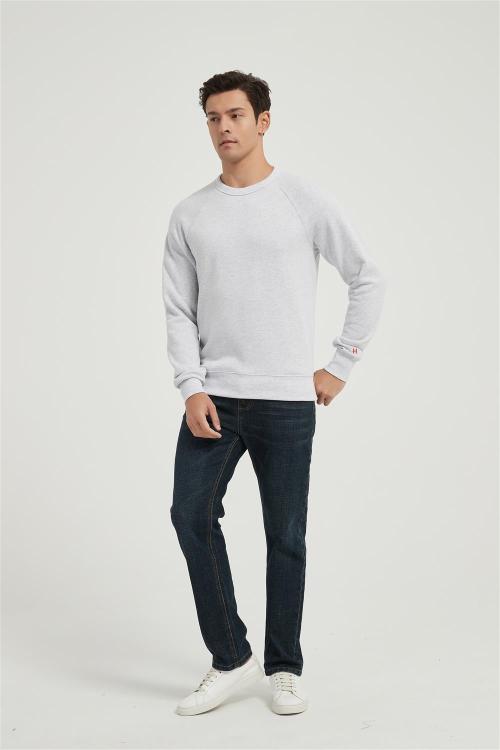 OEM Men's Fleece Crewneck Sweatshirt  | Thick Loose fit Soft  Sweatshirt Manufacturer