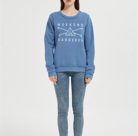Supplier Women's Fleece Crewneck Sweatshirt | Thick Loose fit Soft  Pullover