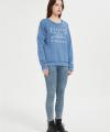 Supplier Women's Fleece Crewneck Sweatshirt | Thick Loose fit Soft  Pullover