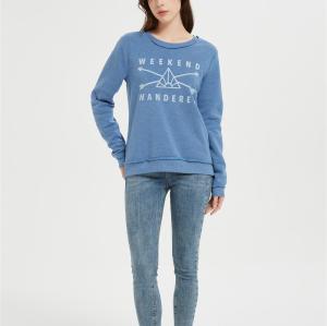 Supplier Women's Fleece Crewneck Sweatshirt | Thick Loose fit Soft  Pullover