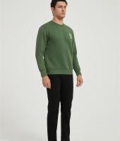 OEM Men's Sweatshirt Embroidery Long Sleeve Round Neck Casual Pullover Tops From China