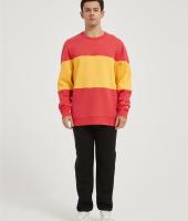 OEM Men's Fleece Crewneck Sweatshirt | Thick Loose fit Soft Pullove Contrast color