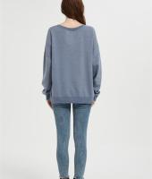 Supplier Women's Fleece Crewneck Sweatshirt  | Thick Loose fit Soft Printed Pullover