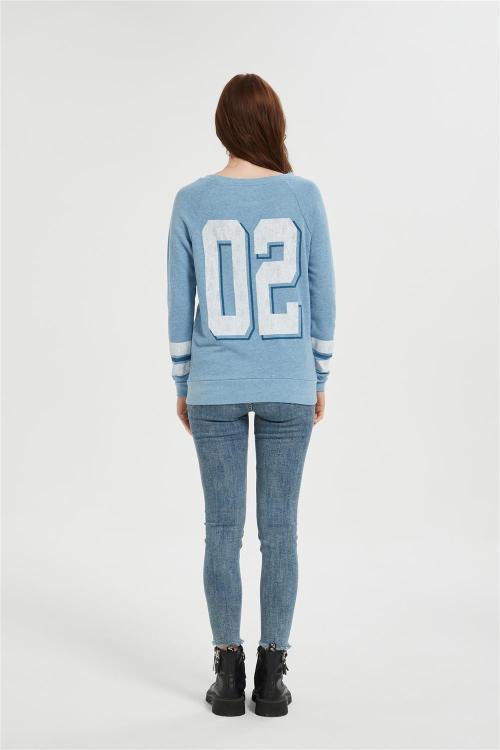 Custom Disney Women's Stitch T-Shirt | Women's Crewneck Long Sleeve Sweatshirt Supplier