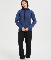OEM Women's Zip Up Sweater Jacket | Knitted Jacket with Zipper Solid-color hoodie From China