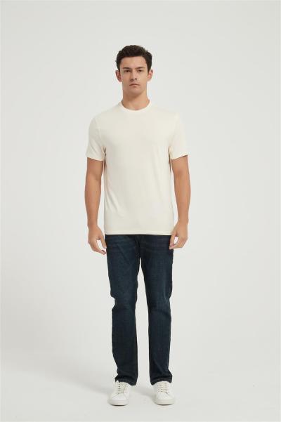 Supplier Men's T Shirts | Custom Short Sleeve Dry Fit Soft Athletic Tshirt