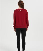OEM Women's Fleece Crewneck Sweatshirt | Printed Basic Pullover for women From China