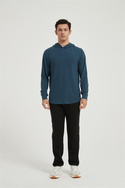 OEM Men's Sun Protection Shirts Quick Dry Long Sleeve Hoodies Shirt Fishing Running