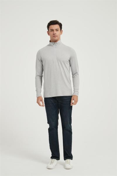 Supplier Men's 1/4 Zip Fashion Pullover Hoodies | Athletic Workout Sweatshirts Casual Long Sleeve