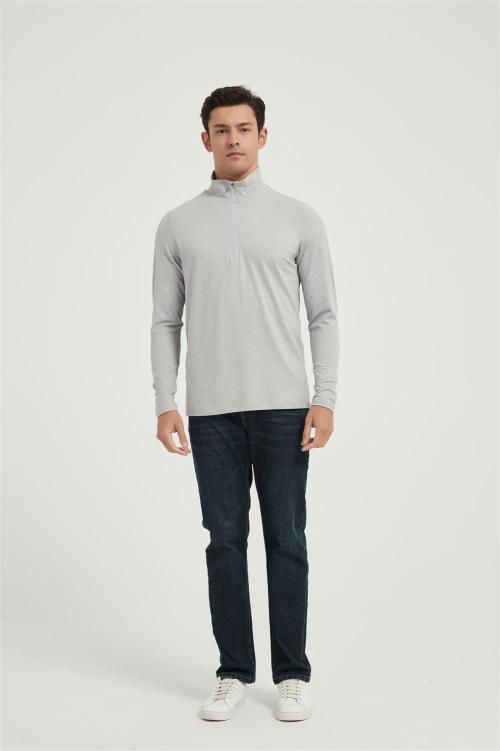 Supplier Men's 1/4 Zip Fashion Pullover Hoodies | Athletic Workout Sweatshirts Casual Long Sleeve