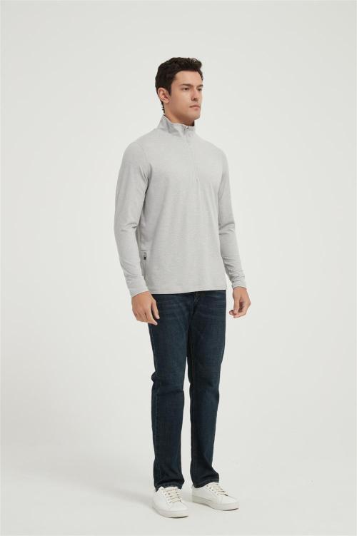 Supplier Men's 1/4 Zip Fashion Pullover Hoodies | Athletic Workout Sweatshirts Casual Long Sleeve
