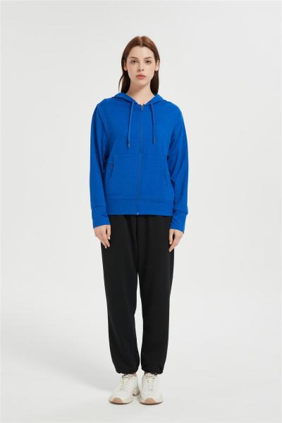 Custom Women's Casual Workout Shirt With Pockets From Chinese Factory