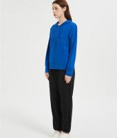 Custom Women's Casual Workout Shirt With Pockets From Chinese Factory
