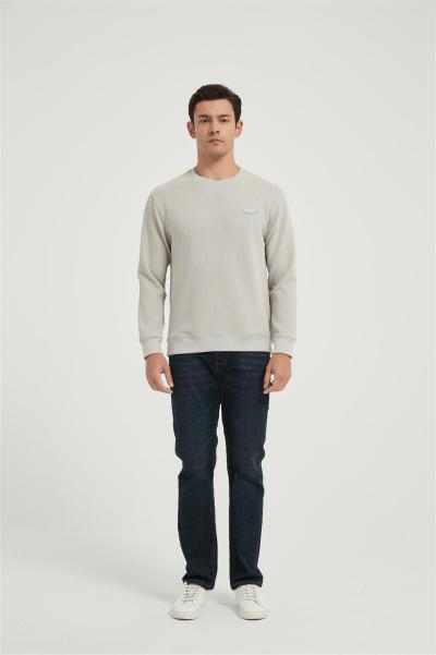 OEM Men's Waffle Outdoor Sports Crewneck Shirts Slim Fit Long Sleeve Casual Mesh T-Shirt From China