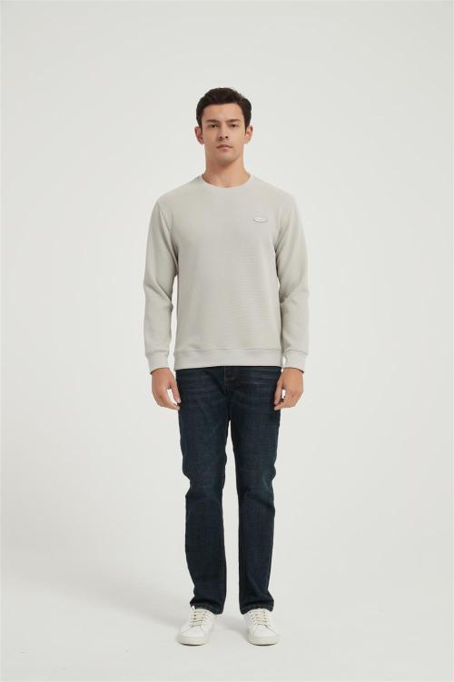OEM Men's Waffle Outdoor Sports Crewneck Shirts Slim Fit Long Sleeve Casual Mesh T-Shirt From China