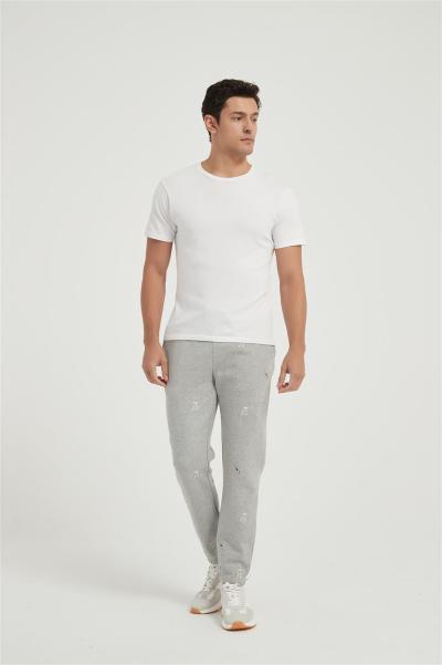 OEM Performance Mens Open Bottom Sweatpants with Pockets | Sports Casual Sweatpants Supplier