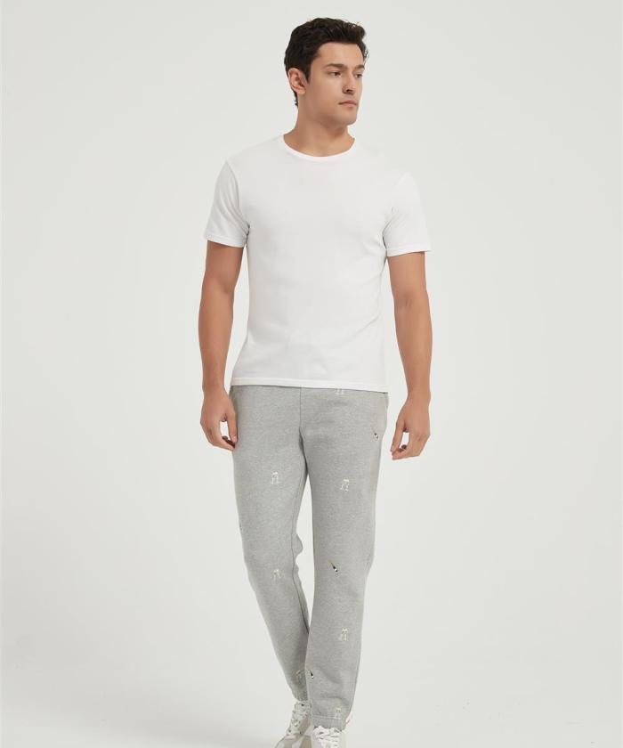 OEM Performance Mens Open Bottom Sweatpants with Pockets | Sports Casual Sweatpants Supplier
