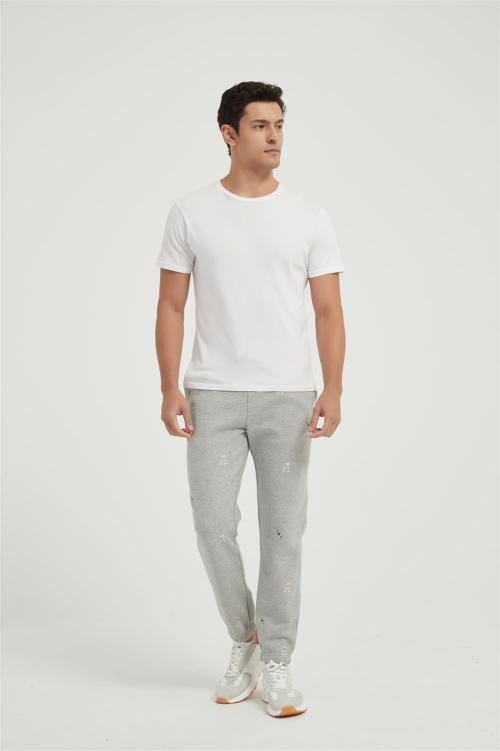 OEM Performance Mens Open Bottom Sweatpants with Pockets | Sports Casual Sweatpants Supplier