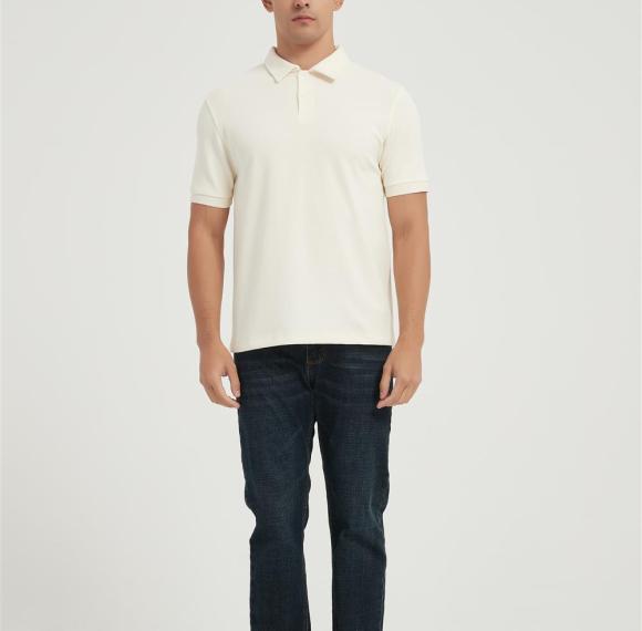 OEM Men's Classic Polo Shirt | Custom Two-Button Closure Pique Polo Shirt