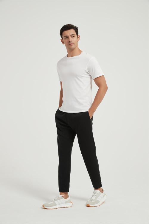Custom Men's Fleece Active Athletic Workout Jogger Casual Sweatpants