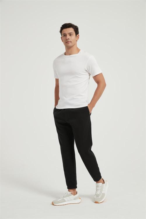Custom Men's Fleece Active Athletic Workout Jogger Casual Sweatpants