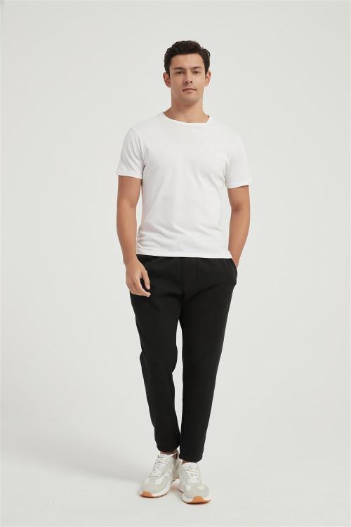 Custom Men's Fleece Active Athletic Workout Jogger Casual Sweatpants