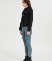 Custom Women's Jean Jackets | Fashion Oversized Button Down Denim Supplier