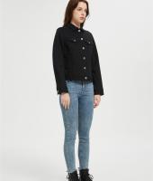 Custom Women's Jean Jackets | Fashion Oversized Button Down Denim Supplier
