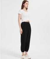 OEM Women's Winter Wool Sweatpants Casual Leggings Elastic Lace-Up Warm Pants