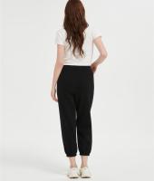 OEM Women's Winter Wool Sweatpants Casual Leggings Elastic Lace-Up Warm Pants