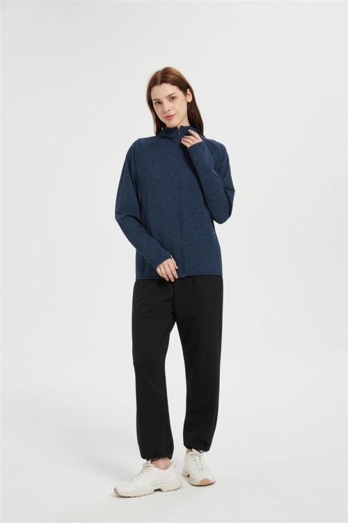 Supplier Womens UPF 50+ Sun Protection Hoodie Jackets | Long Sleeve Workout Shirts for Women