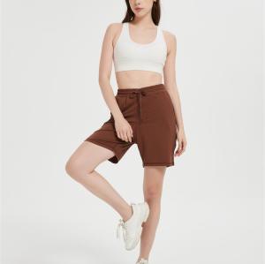 OEM Womens Athletic Sweat Shorts | Custom Soft High Waisted Active Short Comfy Casual Lounge Shorts