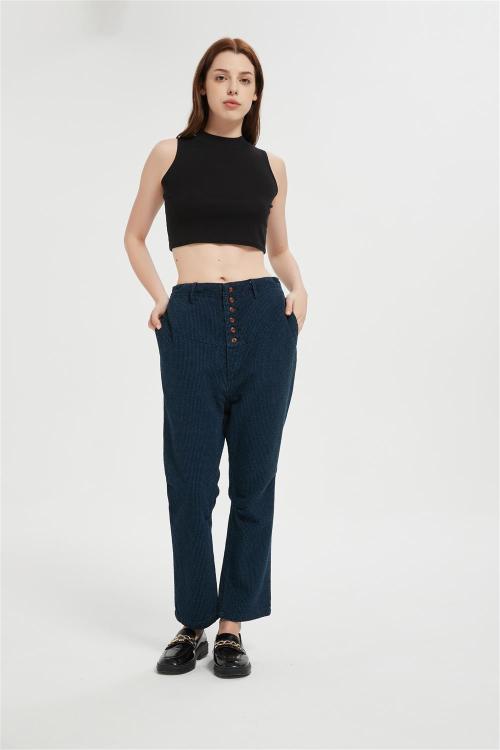 Supplier Jeans for Women Trendy High Waisted  | Stretchy Denim Pants Cropped Jeans