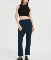 Supplier Jeans for Women Trendy High Waisted  | Stretchy Denim Pants Cropped Jeans