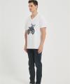 OEM Men's Summer V Neck T-Shirt | Digital Printed T-Shirt From Chinese Factory