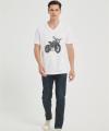 OEM Men's Summer V Neck T-Shirt | Digital Printed T-Shirt From Chinese Factory
