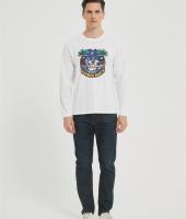 OEM Men's long-sleeved T-shirt | Summer Crew Neck Digital Printed T-Shirt Supplier