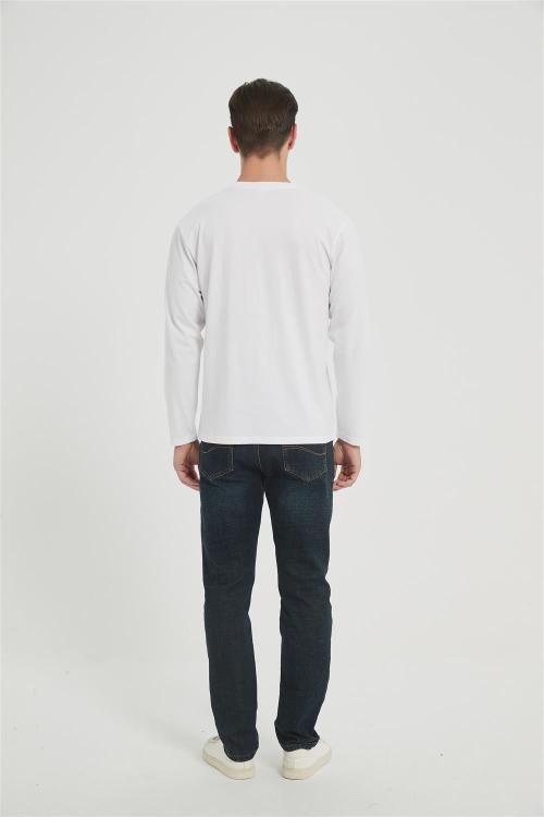 OEM Men's long-sleeved T-shirt | Summer Crew Neck Digital Printed T-Shirt Supplier