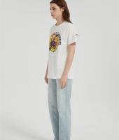 OEM Women's Short-sleeved T-shirt | Summer Crew Neck Digital Printed T-Shirt From China