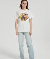 OEM Women's Short-sleeved T-shirt | Summer Crew Neck Digital Printed T-Shirt From China