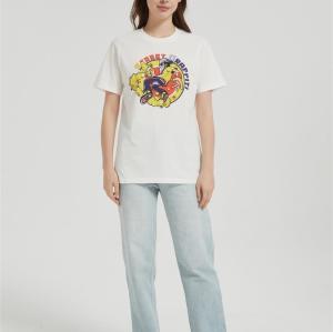 OEM Women's Short-sleeved T-shirt | Summer Crew Neck Digital Printed T-Shirt From China