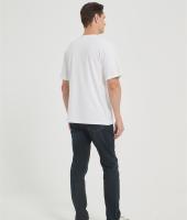 OEM Men's Fashion Alphabet Foam Printing T-Shirt | Cartoon Graphic Cotton Short Sleeve Tops Supplier